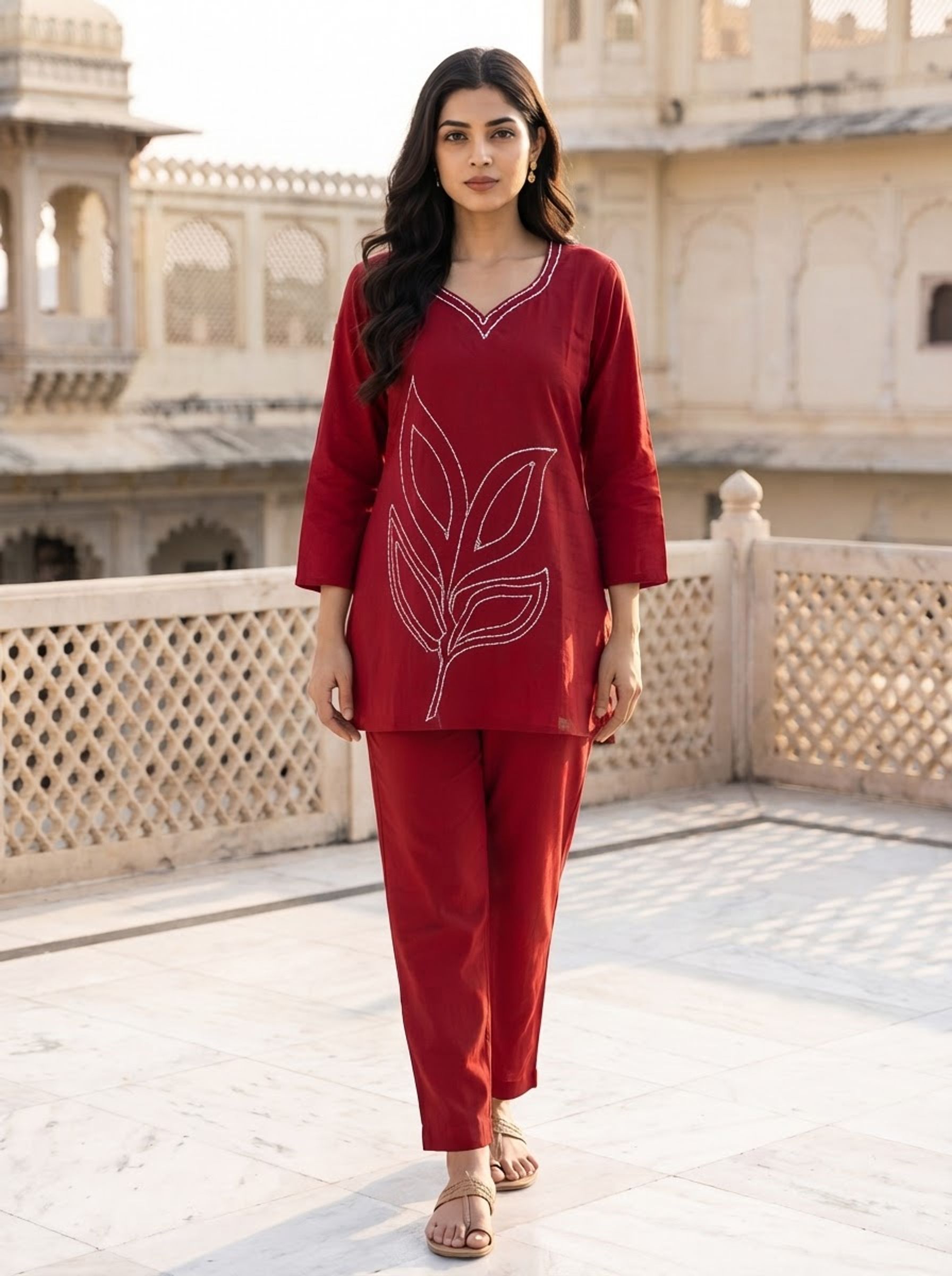 Women Cotton Coord Set