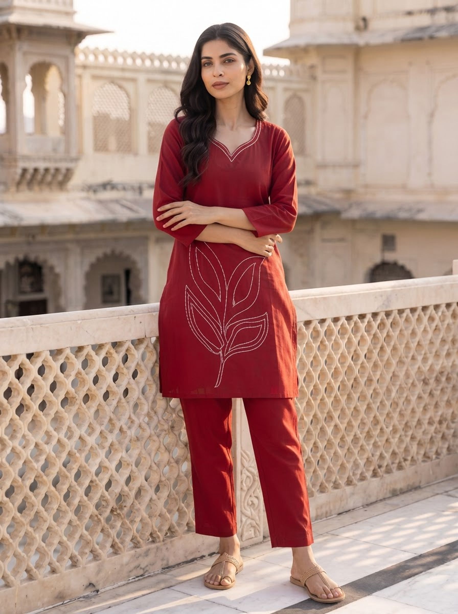 Women Cotton Coord Set