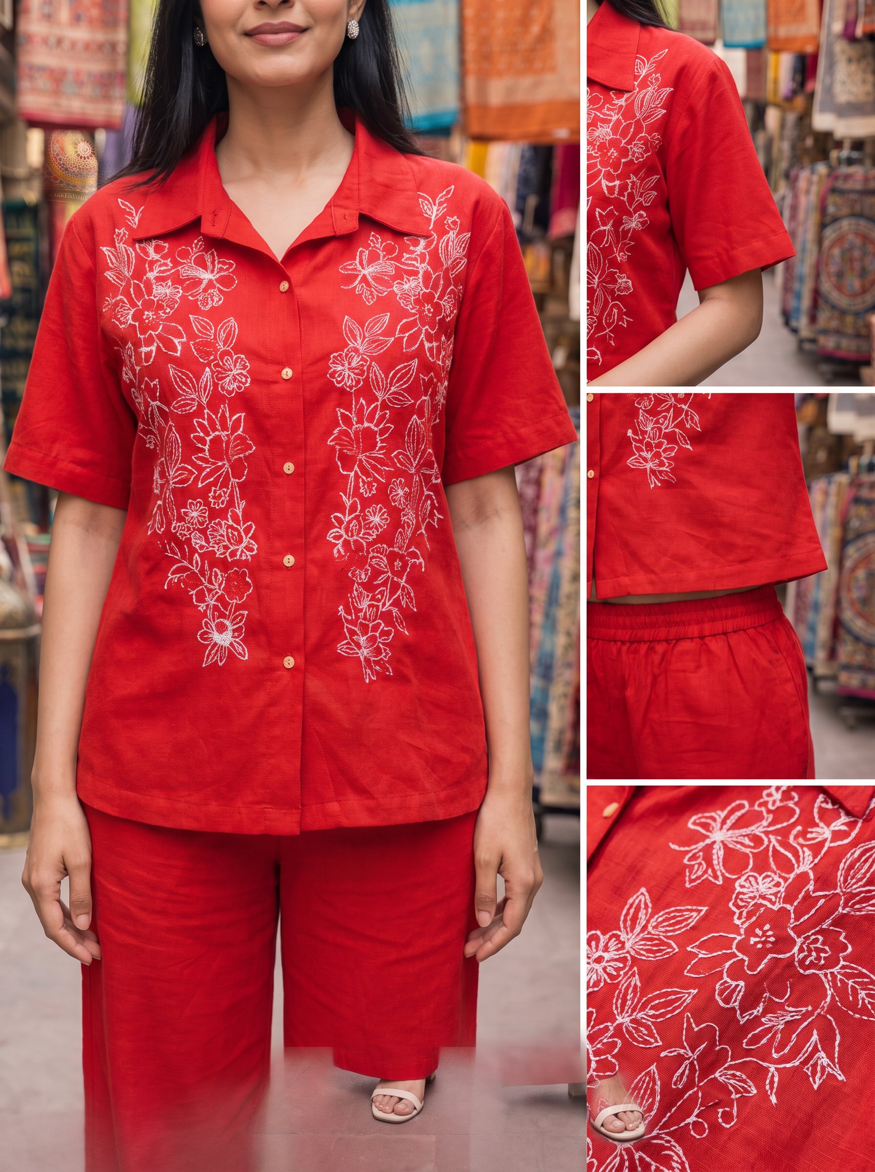 Women Red Coord set